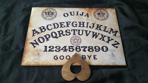 Wooden ouija board game - wooden,
