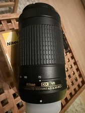 Nikon Lens Nikkor DX 70-300 VR