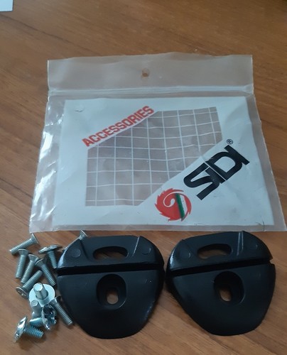 Sidi slotted shoe plate - , black