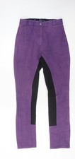 Shires Womens Purple Black