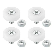 19mm Drawer Roller, 4 Plastic