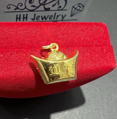 24k yellow gold ingot - yellow,