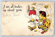 1906 Morbid Humor Car Accident