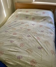 Sanderson Options - King Size Duvet Cover - Floral/Spots - Reversible - Exc Cond