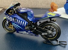 Minichamps 1:12 Scale Yamaha YZR-M1 V. Rossi Moto GP 2004 Go!!!!!! Livery. Mint.