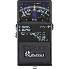 BOSS TU-3W Waza Chromatic Tuner Guitar & Bass Pedal