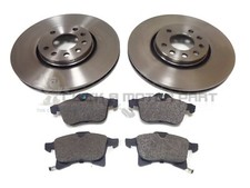 VAUXHALL ASTRA H MK5 1.9 CDTI 120 150 SRi FRONT BRAKE DISCS AND PADS 2005-2009