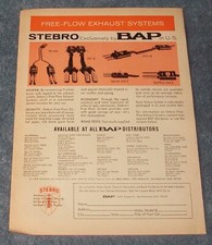 1966 Stebro Exhaust Systems by