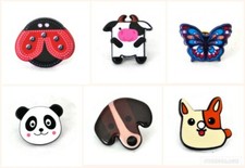 Retro Acrylic Animal Brooch