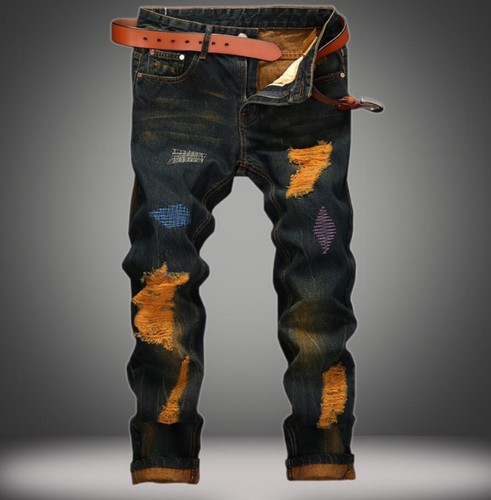 Mens dark retro - dark, ripped