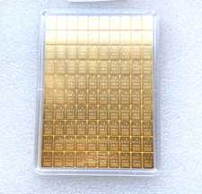 hearaus / valcambi  1 gram x  single combi bar  piece    24 ct gold .999  #2049