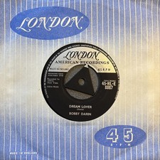 BOBBY DARIN "DREAM LOVER" TRI-CENTRE 45 RPM VINYL SINGLE 1959 MONO