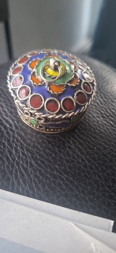Enamel cloisonné small - enamel,