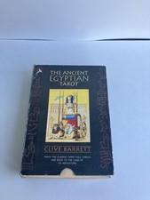 Ancient Egyptian Tarot Box With CARDS  by Clive Barrett 1995