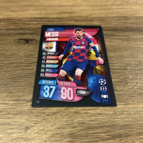 Lionel messi match attax - messi,