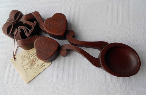 Vintage carved wood welsh - vintage,