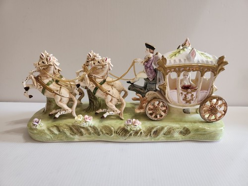 Capodimonte porcelain horse - porcelain,