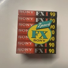 Sony FX 90 Cassette Tapes x7