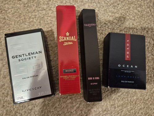 Men minature perfume set x4 - perfume,