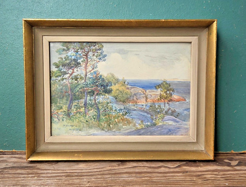 Antique swedish archipelago - swedish,