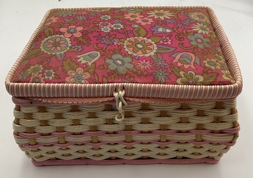 Vintage retro sewing box - retro,