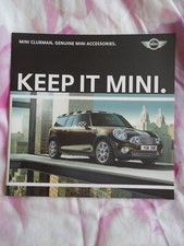 Mini Clubman Accessories range brochure Oct 2007 UK market