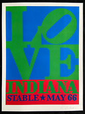 Robert Indiana Lithograph Guggenheim Museum COA Original Signed Op Numbered