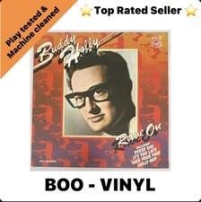 Buddy Holly – Rave On Lp Vinyl Record Rock N Roll EX / VG+ Condition