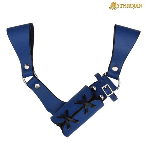 Medieval leather belt sword - belt,