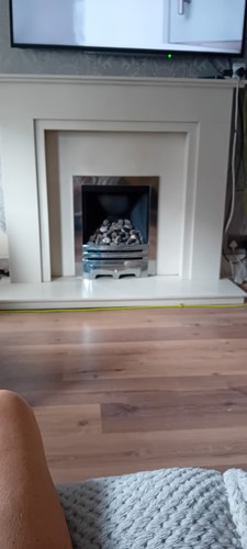Fire surround and - and, hearth