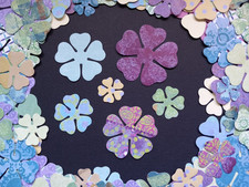 Large flower die cuts - 100+