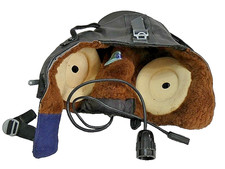 Mig pilot leather helmet hat - mig,