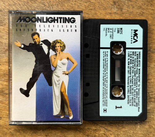 Moonlighting music cassette - moonlighting,