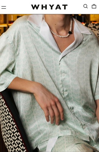 Whyat oversized shirt short - shirt,