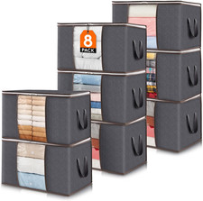 8x Clothes Storage Bags With