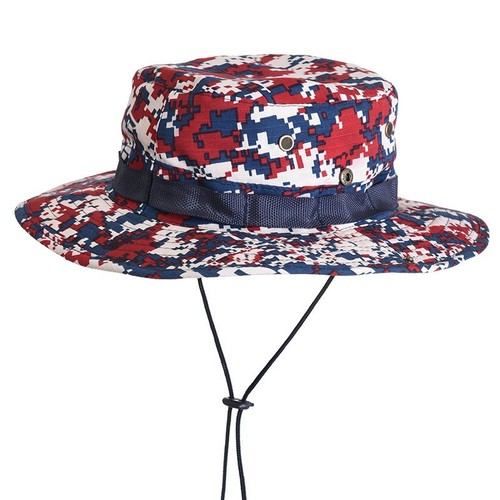 Camo men woman - sun, hat