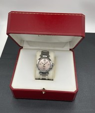 Cartier Pasha Automatic Pink Dial Model Reference 2475 - Box & Papers