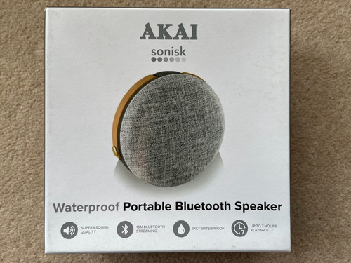 Akai a58086 round portable - round, 8w