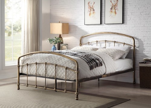 Retro metal bed frame - retro,