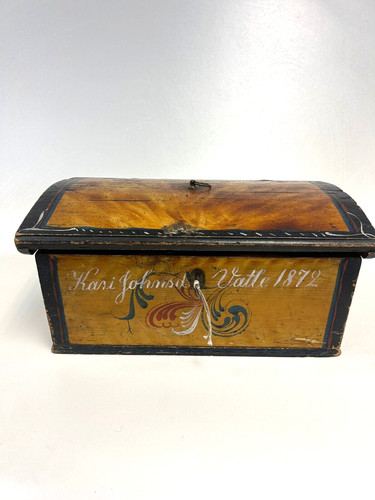Antique norwegian rosemaling - antique,