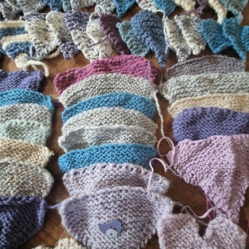 Job lob mixed knitted - lob, of