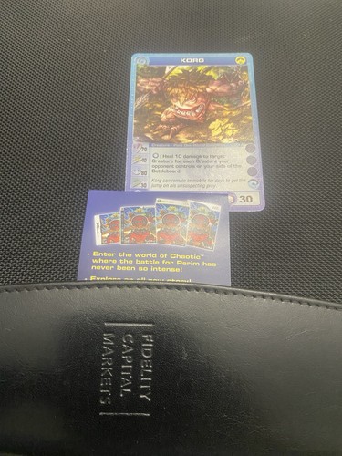 Chaotic card korg rare past - card,