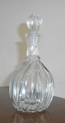 Vintage perfume bottle with - vintage,