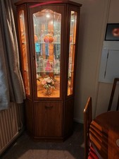corner display cabinet with