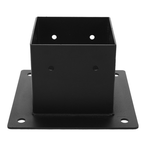 Black wood post - post, bracket