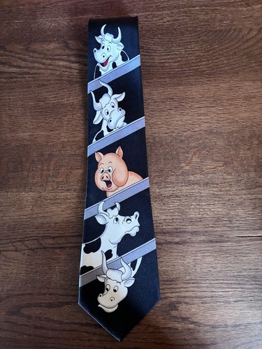 Farm animal tie cow pig - –,