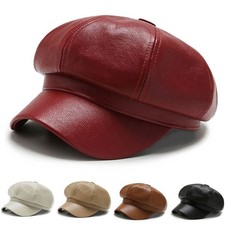 Winter Women PU Leather Baker
