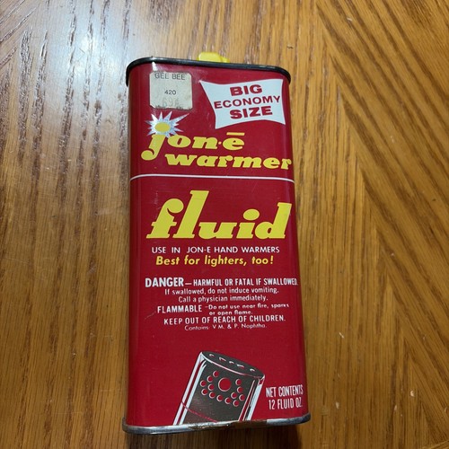 Jon hand warmer fluid tin - fluid,