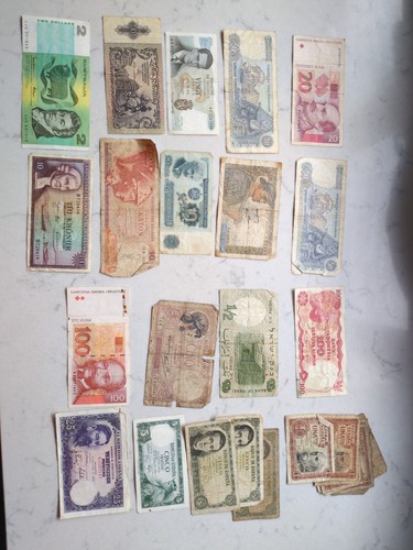 Vintage world banknote - world,