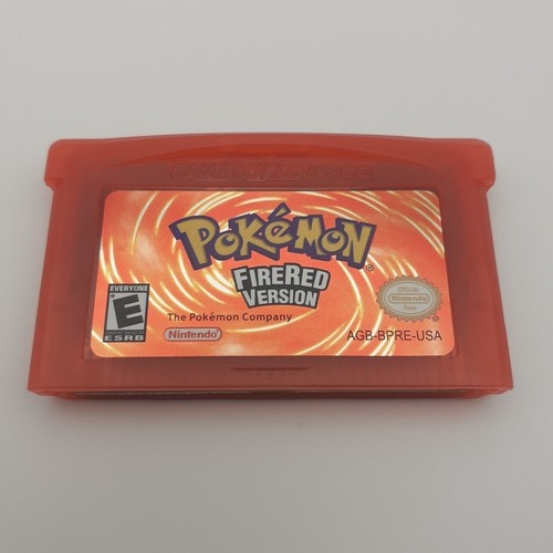 Game card firered - game, for